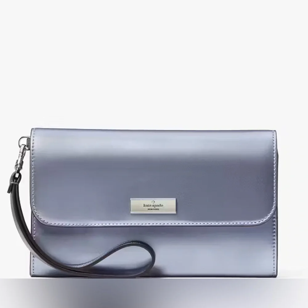 Kate Spade Kenzie Boxed Medium Flap Wristlet Candied Flower